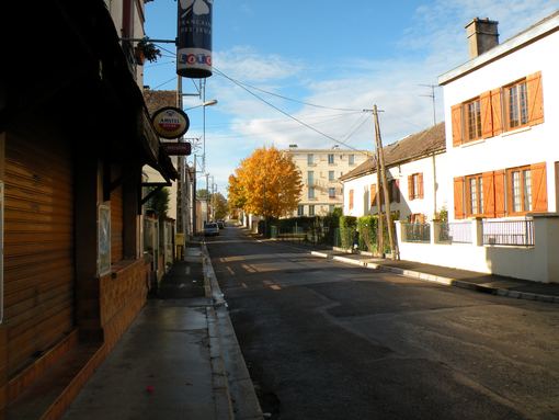  Lumière matinale, rue du Pont des Champs